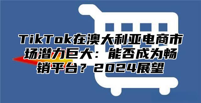 TikTok在澳大利亚电商市场潜力巨大：能否成为畅销平台？2025展望