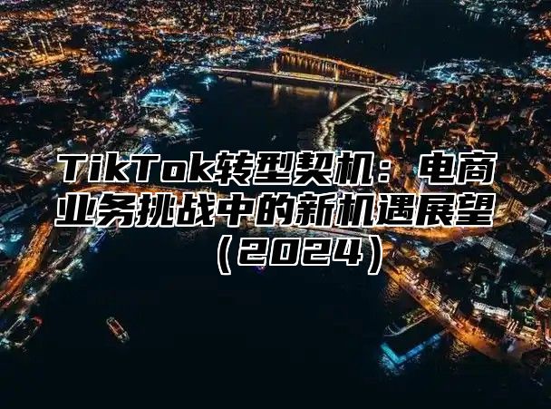TikTok转型契机：电商业务挑战中的新机遇展望2025
