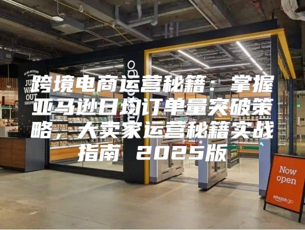 跨境电商运营秘籍：掌握亚马逊日均订单量突破策略，大卖家运营秘籍实战指南 2025版
