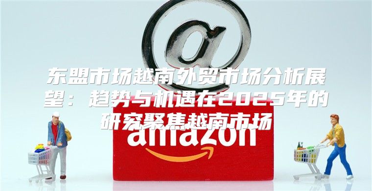 东盟市场越南外贸市场分析展望：趋势与机遇在2025年的研究聚焦越南市场