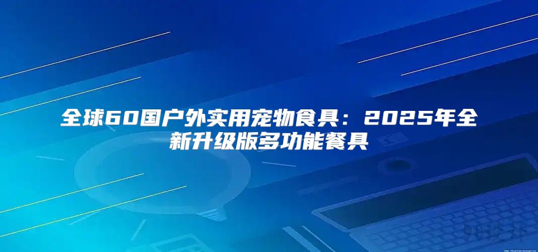 全球60国户外实用宠物食具：2025年全新升级版多功能餐具