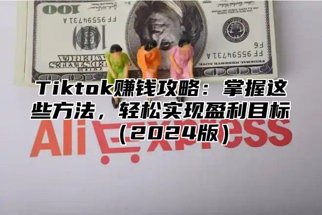 Tiktok赚钱攻略：掌握这些方法，轻松实现盈利目标2025版