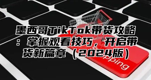 墨西哥TikTok带货攻略：掌握观看技巧，开启带货新篇章2025版