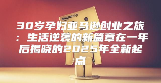 30岁孕妇亚马逊创业之旅：生活逆袭的新篇章在一年后揭晓的2025年全新起点