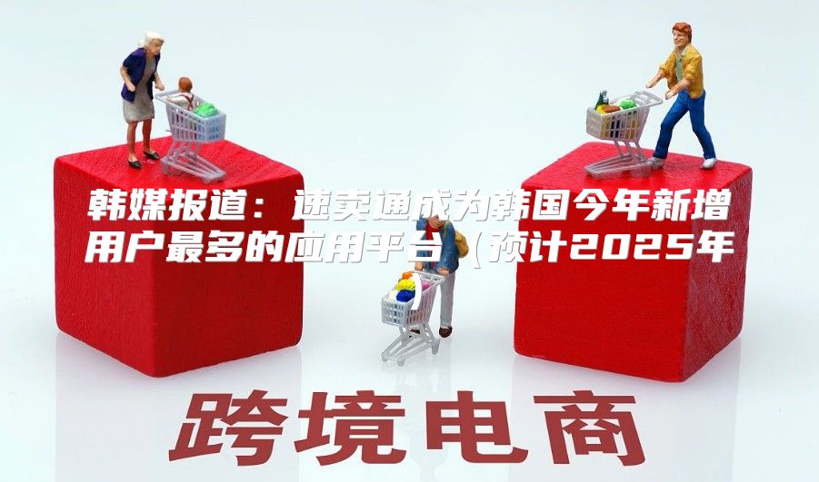 韩媒报道：速卖通成为韩国今年新增用户最多的应用平台预计2025年