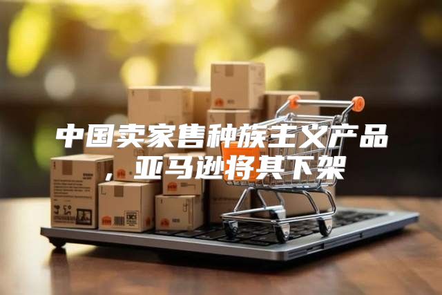 中国卖家售种族主义产品，亚马逊将其下架