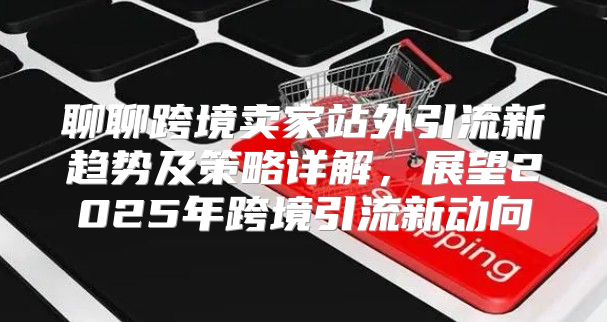 聊聊跨境卖家站外引流新趋势及策略详解，展望2025年跨境引流新动向