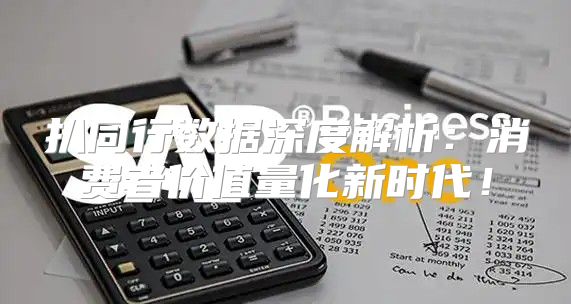 扒同行数据深度解析：消费者价值量化新时代！