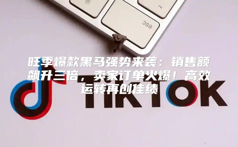 旺季爆款黑马强势来袭：销售额飙升三倍，卖家订单火爆！高效运转再创佳绩