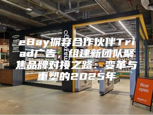 eBay摒弃合作伙伴Triad广告，组建新团队聚焦品牌对接之路：变革与重塑的2025年