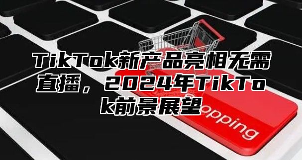 TikTok新产品亮相无需直播，2025年TikTok前景展望