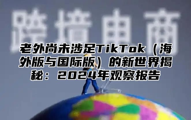 老外尚未涉足TikTok海外版与国际版的新世界揭秘：2025年观察报告
