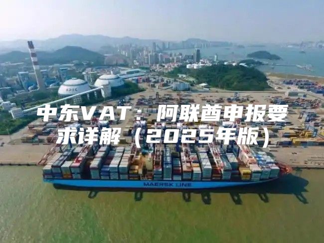 中东VAT：阿联酋申报要求详解2025年版