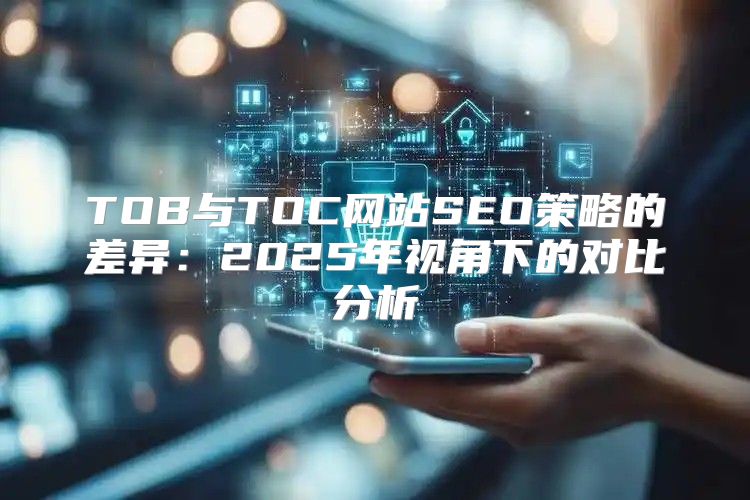 TOB与TOC网站SEO策略的差异：2025年视角下的对比分析