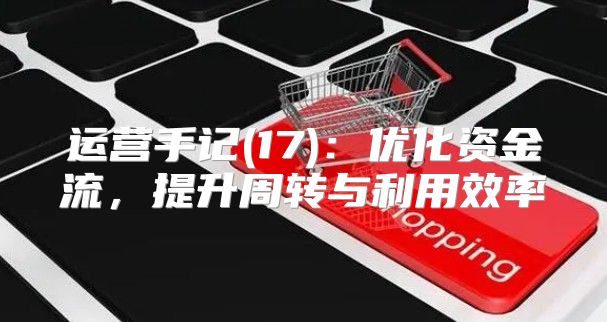 运营手记(17)：优化资金流，提升周转与利用效率