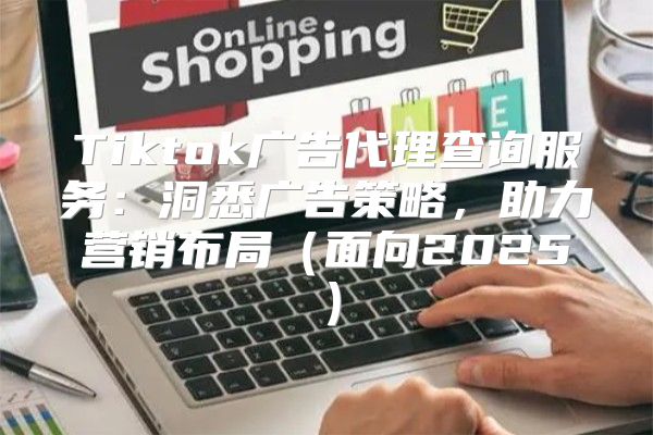 Tiktok广告代理查询服务：洞悉广告策略，助力营销布局面向2025