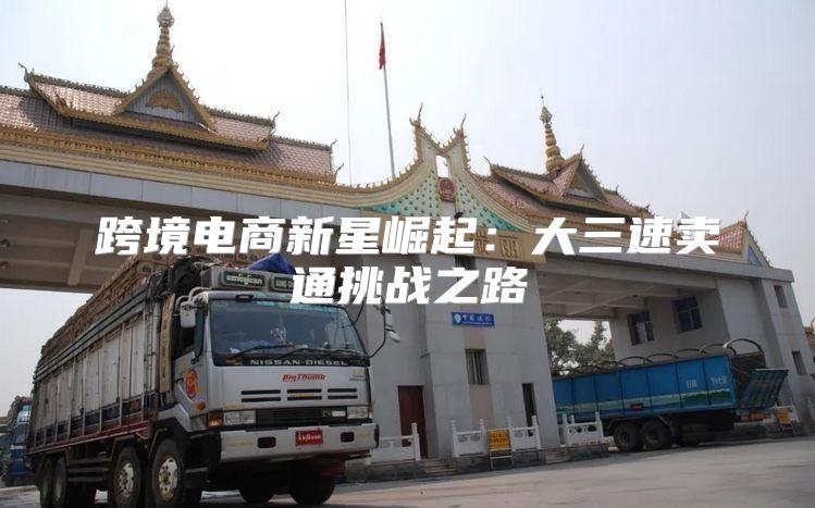 跨境电商新星崛起：大三速卖通挑战之路