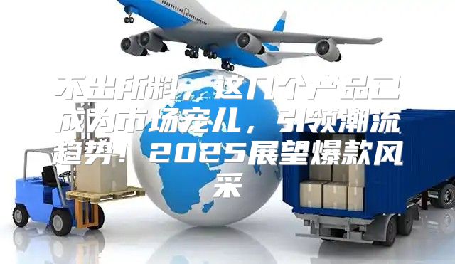 不出所料，这几个产品已成为市场宠儿，引领潮流趋势！2025展望爆款风采