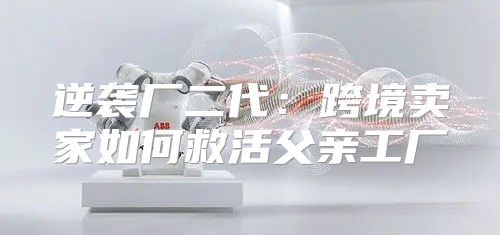 逆袭厂二代：跨境卖家如何救活父亲工厂