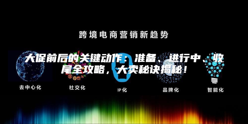 大促前后的关键动作：准备、进行中、收尾全攻略，大卖秘诀揭秘！