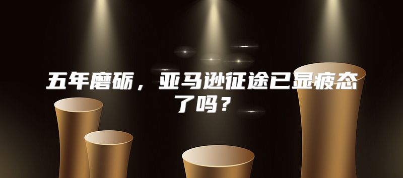 五年磨砺，亚马逊征途已显疲态了吗？