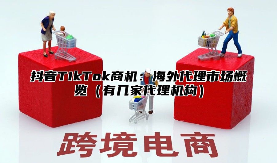 抖音TikTok商机：海外代理市场概览有几家代理机构