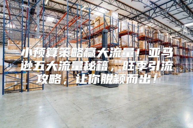 小预算策略赢大流量！亚马逊五大流量秘籍，旺季引流攻略，让你脱颖而出！