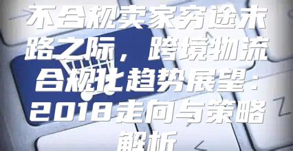 不合规卖家穷途末路之际，跨境物流合规化趋势展望：2018走向与策略解析