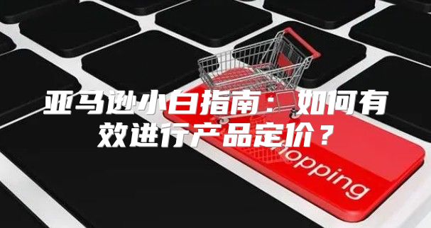 亚马逊小白指南：如何有效进行产品定价？