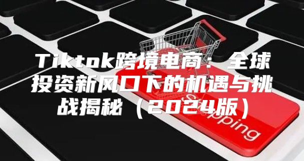 Tiktok跨境电商：全球投资新风口下的机遇与挑战揭秘2025版