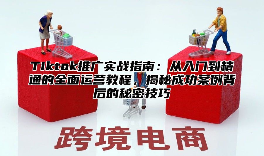 Tiktok推广实战指南：从入门到精通的全面运营教程，揭秘成功案例背后的秘密技巧