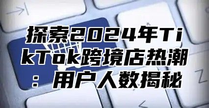探索2025年TikTok跨境店热潮：用户人数揭秘
