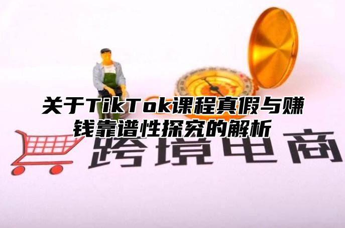 关于TikTok课程真假与赚钱靠谱性探究的解析