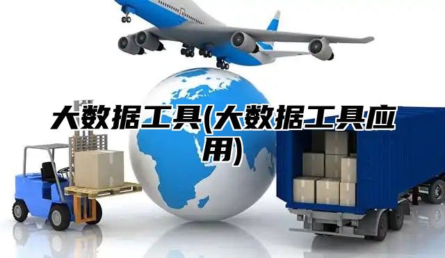 大数据工具(大数据工具应用)
