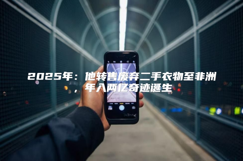 2025年：他转售废弃二手衣物至非洲，年入两亿奇迹诞生