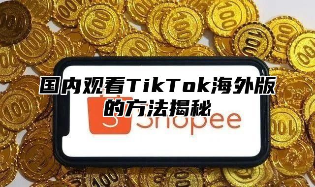 国内观看TikTok海外版的方法揭秘