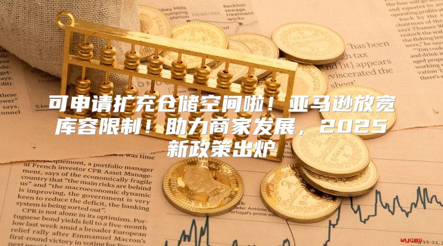 可申请扩充仓储空间啦！亚马逊放宽库容限制！助力商家发展，2025新政策出炉