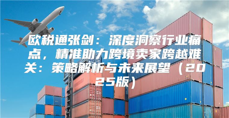 欧税通张剑：深度洞察行业痛点，精准助力跨境卖家跨越难关：策略解析与未来展望2025版
