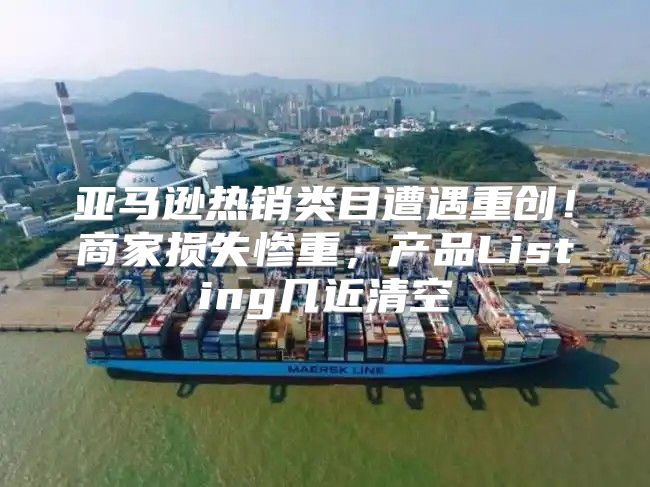 亚马逊热销类目遭遇重创！商家损失惨重，产品Listing几近清空