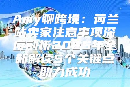 Amy聊跨境：荷兰站卖家注意事项深度剖析2025年全新解读5个关键点助力成功