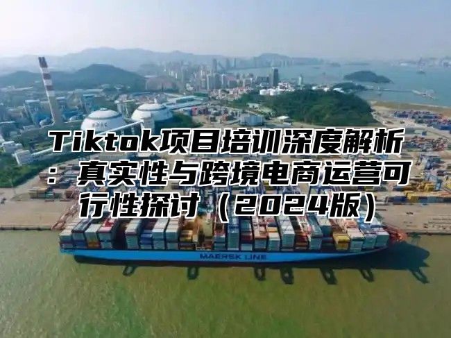 Tiktok项目培训深度解析：真实性与跨境电商运营可行性探讨2025版