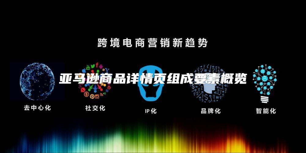 亚马逊商品详情页组成要素概览