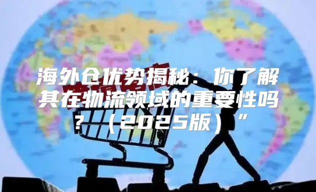海外仓优势揭秘：你了解其在物流领域的重要性吗？2025版”