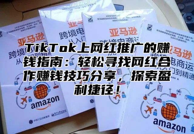 TikTok上网红推广的赚钱指南：轻松寻找网红合作赚钱技巧分享，探索盈利捷径！