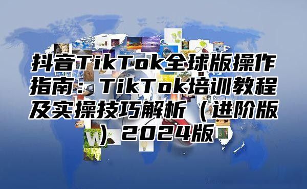 抖音TikTok全球版操作指南：TikTok培训教程及实操技巧解析进阶版2025版