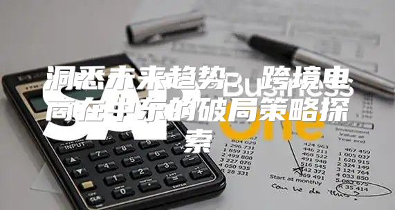 洞悉未来趋势：跨境电商在中东的破局策略探索