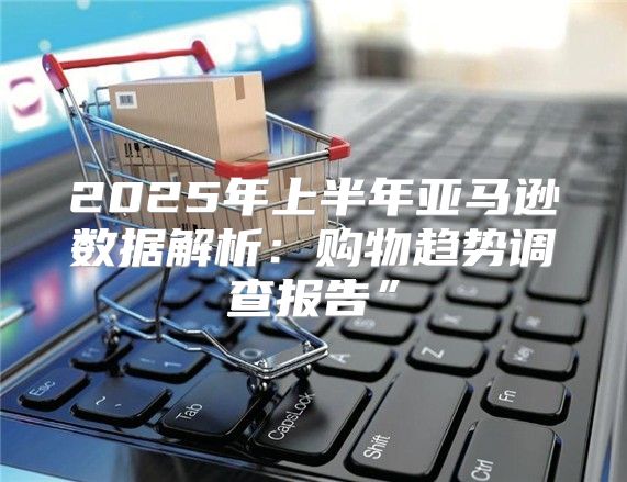 2025年上半年亚马逊数据解析：购物趋势调查报告”