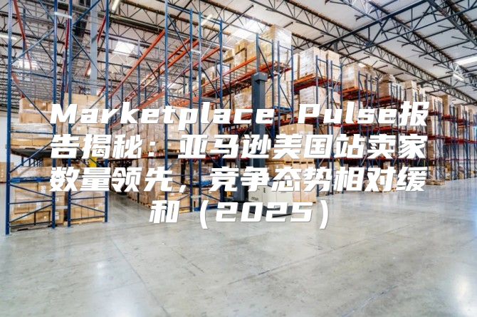 Marketplace Pulse报告揭秘：亚马逊美国站卖家数量领先，竞争态势相对缓和2025