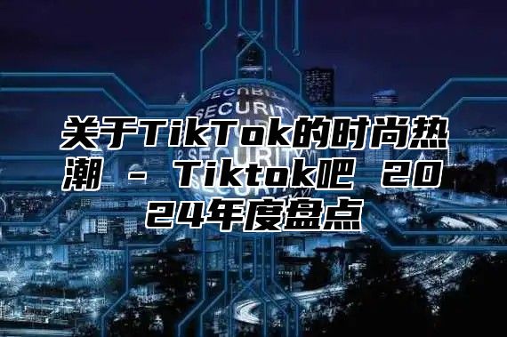 关于TikTok的时尚热潮 - Tiktok吧 2025年度盘点