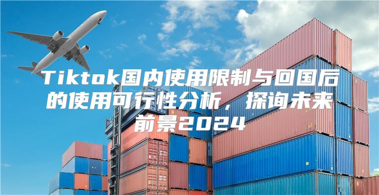 Tiktok国内使用限制与回国后的使用可行性分析，探询未来前景2025